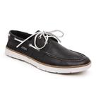 Sapato Masculino Dockside Preto confeccionado em 100% Couro Legítimo