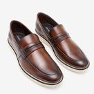 Sapato Masculino Esporte Fino Democrata Metropolitan Bay Marrom