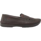 Sapato Masculino Mocassim Casual Social Dia a Dia Passeio Trabalho em Couro Free Way LoganX-2