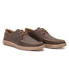 Sapato Masculino Mocassim Dockside Couro Camurça