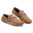Sapato Masculino Mocassim Drive Couro Confortável