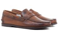Sapato Masculino Mocassim Richards RCH Landscaper Couro Confortável