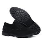Sapato Masculino Oxford Couro Camurça Preto