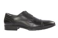 Sapato Masculino Oxford em Couro Carneiro Preto - Cód: 85058 Sapato Masculino Oxford em Couro Carneiro Preto - Cód: 85058