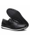 Sapato Masculino Oxford Liso Casual Moderno Sapatenis Social