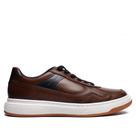 Sapato Masculino Pegada Stretch Social Couro Marrom