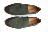 Sapato Masculino Pelica Azul Nobuck 641078