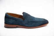 Sapato Masculino Pelica Azul Nobuck 641078
