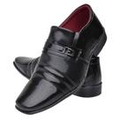 Sapato Masculino Social Bico Quadrado Sola De Borracha Fechamento Elástico Sapato Masculino Social Bico Quadrado Sola De Borracha Fechamento Elástico