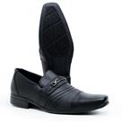 Sapato Masculino Social Clássico Bico Fino Confortável Solado Antiderrapante Sem Cadarço