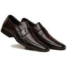 Sapato Masculino Social Comfort Malbec Alongado Café 70154