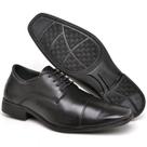 Sapato Masculino Social Esporte Fino Envangélico Preto Cadarço Leve
