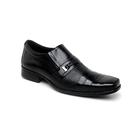 Sapato Masculino Social Fivela Couro Preto Andar Shoes Sapato Masculino Social Fivela Couro Preto Andar Shoes