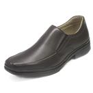 Sapato Masculino Social Pierrô levíssimo couro cor marrom escuro