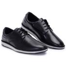 Sapato Masculino Social Preto Estiloso Confort Leve Macio