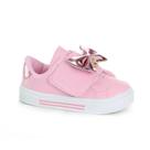 Sapato Menina Modelo Rosa Laço Casual Escolar Leve Macio Sapato Menina Modelo Rosa Laço Casual Escolar Leve Macio