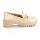 Sapato mississipi feminino oxford mabli baunilha q8551-0003