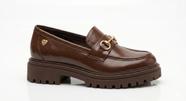Sapato Mississipi Q8551A Mabli Loafer Mocassim Salto Bloco -