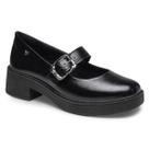 Sapato Mississipi Scarpin Feminino Mary Jane Baixo J1471 Cor:PretoTamanho:34