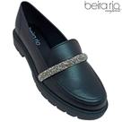 Sapato Mocassim Beira Rio Feminino Com Brilho Casual