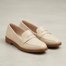 Sapato Mocassim Clássico Ortopedico Beira Rio Novo 4264208 Cor:Ostra Branco OffTamanho:36