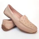 Sapato Mocassim Feminino Liliah Shoes Calce Facil Bege Nicole