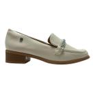 Sapato Mocassim Loafer Ramarim 3cm Brilho Feminino