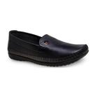Sapato Mocassim Mas Flex Drive 5051 couro costurado clássico