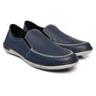 Sapato Mocassim Masculino Casual Com Elástico Cor Marinho Sapato Mocassim Masculino Casual Com Elástico Cor Marinho