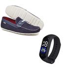 Sapato Mocassim Masculino Casual Confortável em Camurça + Relógio Digital do 37 ao 44 Sapato Mocassim Masculino Casual Confortável em Camurça + Relógio Digital do 37 ao 44
