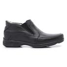 Sapato Mocassim Masculino Couro Nobre Sola Borracha Anti derrapante Elastico Lateral ate N.46