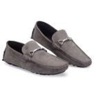 Sapato Mocassim Masculino De Couro Calce Fácil