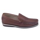 Sapato Mocassim Masculino Democrata 135201 couro Denim Ted