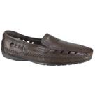 Sapato Mocassim Masculino Pegada Drive Recortes Couro 140774