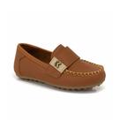 Sapato Mocassim Menino Infantil Klin Curumim Caramelo/Palha