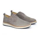 Sapato Mocassim Moderno Masculino Santorini Chelsea Cinza
