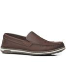 Sapato Mocassim Pegada Masculino em Couro 141108 Cravo