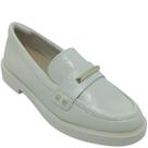 Sapato Mocassim Ramarim Feminino Verniz Material Brilhante