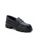 Sapato Mocassim Tratorado Feminino Oxford Tendência