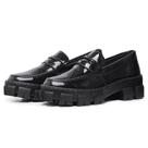 Sapato Mocassim Tratorado Feminino Verniz Plataforma Liso Palmilha EVA Macia Conforto Salto Baixo Sapato Mocassim Tratorado Feminino Verniz Plataforma Liso Palmilha EVA Macia Conforto Salto Baixo