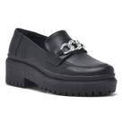 Sapato Mocassim Via Marte Feminino Tratorado 22-11101-01 Sapato Mocassim Via Marte Feminino Tratorado 22-11101-01
