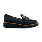 Sapato modare anabela ref:7400100 feminino