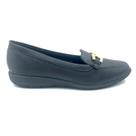 Sapato Modare Mocassim com Fivela Preto 7393103