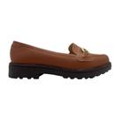 Sapato modare mocassim com salto baixo ref:7357106 feminino