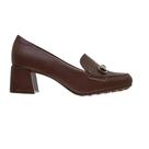 Sapato modare mocassim feminino social 7373.118 marrom