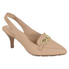 Sapato Modare Scarpin Slingback - Feminino - Bege
