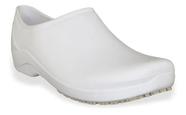 Sapato Moov Impermeavel Branco Sola Borracha N40 Steelflex