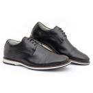 Sapato Oxford Casual Masculino Brogue Premium Couro Confort