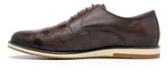 Sapato Oxford De Amarrar Com Solado De Borracha 12020