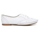 Sapato Oxford feminino Confortável Sapatilha em Couro Sapatenis Macio
